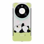 For Huawei Mate 40/Mate 40E Frameless Panda Series TPU Phone Case(Sleeping Panda)