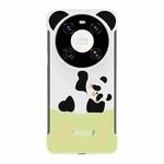 For Huawei Mate 40/Mate 40E Frameless Panda Series TPU Phone Case(Proud Panda)