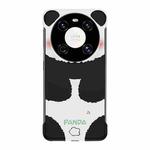 For Huawei Mate 40/Mate 40E Frameless Panda Series TPU Phone Case(Hug Panda)