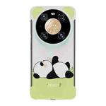 For Huawei Mate 40 Pro Frameless Panda Series TPU Phone Case(Sleeping Panda)