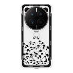 For Huawei Mate 50 Frameless Panda Series TPU Phone Case(Doll Panda)