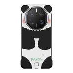 For Huawei Mate 50 RS Porsche Design Frameless Panda Series TPU Phone Case(Hug Panda)