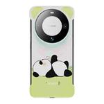 For Huawei Mate 60 Frameless Panda Series TPU Phone Case(Sleeping Panda)