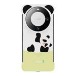 For Huawei Mate 60 Pro/60 Pro+ Frameless Panda Series TPU Phone Case(Proud Panda)