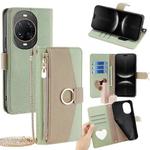 For Huawei nova 14 Ultra 5G Crossbody Litchi Texture Leather Phone Case(Green)