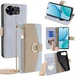 For Huawei Maimang 40 5G Crossbody Litchi Texture Leather Phone Case(Blue)