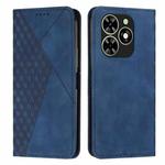 For Tecno Spark Go 2024 / POP 8 Diamond Splicing Skin Feel Magnetic Leather Phone Case(Blue)