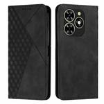 For Tecno Spark Go 2024 / POP 8 Diamond Splicing Skin Feel Magnetic Leather Phone Case(Black)