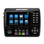 iBRAVEBOX V10 Finder Pro 4.3 inch Display Digital Satellite Meter Signal Finder, Support DVB-S/S2/S2X/T/T2/C, Plug Type:AU Plug(Black)