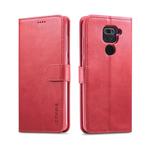 For Xiaomi Redmi Note 9 LC.IMEEKE Calf Texture Horizontal Flip Leather Case, with Holder & Card Slots & Wallet(Red)