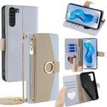 For ZTE nubia S 5G A403ZT Crossbody Litchi Texture Leather Phone Case(Blue)