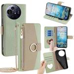 For TCL 50 NxtPaper 5G / 50 Pro NxtPaper 5G Crossbody Litchi Texture Leather Phone Case(Green)