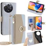 For TCL 60R 5G Crossbody Litchi Texture Leather Phone Case(Blue)