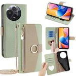 For TCL 60R 5G Crossbody Litchi Texture Leather Phone Case(Green)