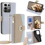 For Infinix Note 50 4G Crossbody Litchi Texture Leather Phone Case(Blue)