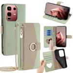 For Infinix Note 50s 5G Crossbody Litchi Texture Leather Phone Case(Green)