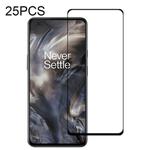 For OnePlus Nord 25 PCS Full Glue Full Screen Tempered Glass Film