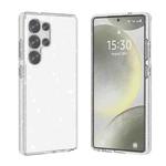 For Samsung Galaxy S25 Ultra 5G Shockproof Terminator Glitter Powder Phone Case(White)