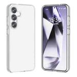 For Samsung Galaxy S25+ 5G Shockproof Terminator Glitter Powder Phone Case(Transparent)