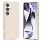 For Samsung Galaxy S25 5G Shockproof Terminator Glitter Powder Phone Case(Gold)