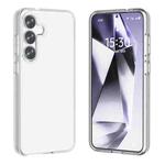 For Samsung Galaxy S25 5G Shockproof Terminator Glitter Powder Phone Case(Transparent)