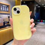 For iPhone 14 Plus Glossy Soap Shape TPU Phone Case(Yellow)