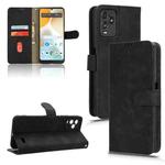 For BLU View 5 Pro Skin Feel Magnetic Flip Leather Phone Case(Black)