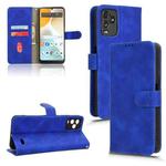 For BLU View 5 Pro Skin Feel Magnetic Flip Leather Phone Case(Blue)