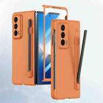 For Honor Magic Vs2 Integrated Skin Feel PC Phone Case with Pen / Pen Box(Orange)