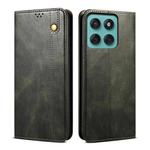 For Motorola Edge 60 Pro Oil Wax Crazy Horse Texture Leather Phone Case(Green)