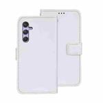 For Samsung Galaxy S23 FE 5G idewei Crazy Horse Texture Leather Phone Case(White)