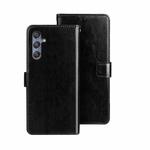 For Samsung Galaxy M34 5G / F34 5G idewei Crazy Horse Texture Leather Phone Case(Black)