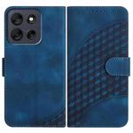 For Motorola Moto G56 5G Elephant Head Embossed Phone Leather Case with Lanyard(Royal Blue)