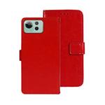 For Asus Zenfone 12 Ultra idewei Crazy Horse Texture Leather Phone Case(Red)
