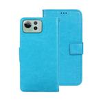 For Asus Zenfone 12 Ultra idewei Crazy Horse Texture Leather Phone Case(Sky Blue)