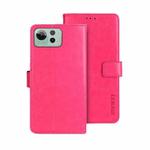 For Asus Zenfone 12 Ultra idewei Crazy Horse Texture Leather Phone Case(Rose Red)
