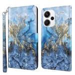 For Xiaomi Redmi Note 13 Pro+ 3D Painting Pattern Flip Leather Phone Case(Milky Way)