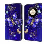 For Honor Magic6 Lite Crystal 3D Shockproof Protective Leather Phone Case(Diamond Butterfly)