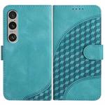 For Sony Xperia 1 VI YX0060 Elephant Head Embossed Phone Leather Case with Lanyard(Light Blue)
