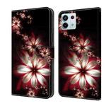 For Xiaomi Redmi Note 13 Pro 5G Crystal 3D Shockproof Protective Leather Phone Case(Fantastic Flower)