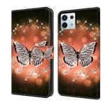 For Xiaomi Redmi Note 13 Pro 5G Crystal 3D Shockproof Protective Leather Phone Case(Crystal Butterfly)