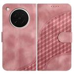 For OPPO Find X8s Elephant Head Embossed Phone Leather Case with Lanyard(Pink)