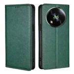 For Itel RS4 4G Gloss Oil Solid Color Magnetic Leather Phone Case(Green)