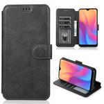 For Xiaomi Redmi 8A Calf Texture Magnetic Buckle Horizontal Flip Leather Case with Holder & Card Slots & Wallet & Photo Frame(Black)