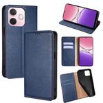 For OPPO A5 Pro 5G Global Gloss Oil Solid Color Magnetic Leather Phone Case(Blue)