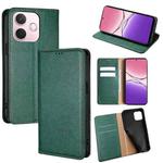 For OPPO A5 Pro 5G Global Gloss Oil Solid Color Magnetic Leather Phone Case(Green)