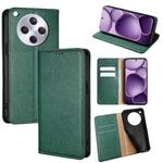 For OPPO Find X8s+ 5G Gloss Oil Solid Color Magnetic Leather Phone Case(Green)