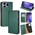 For OPPO K13 Turbo 5G Gloss Oil Solid Color Magnetic Leather Phone Case(Green)