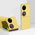 For Huawei Pocket 2 Skin Feel PC Phone Case(Lemon Yellow)
