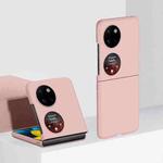 For Huawei P60 Pocket  Skin Feel PC Phone Case(Pink)